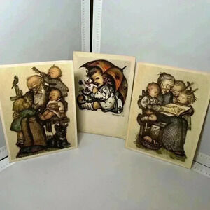 Vintage 1941 German Hummel Prints Cards